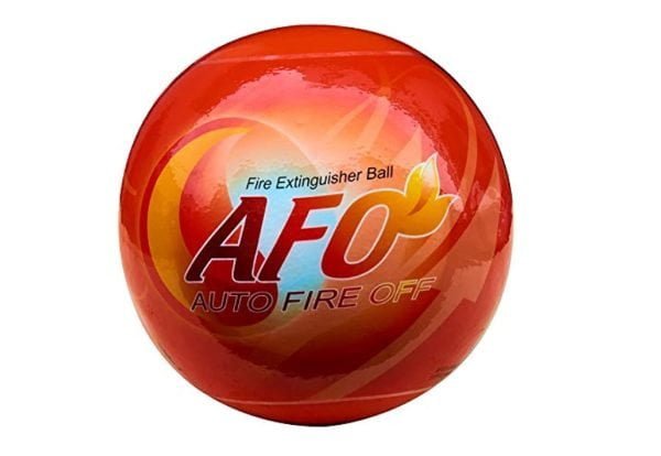 AFO Throwing Fire Extinguisher Ball into The Fire 1.3Kg