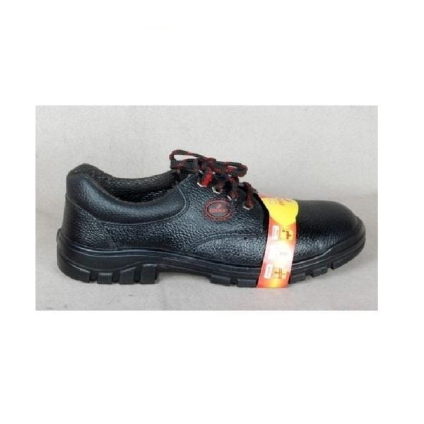 Coogar 054 Grain Leather Safety Shoes - Black