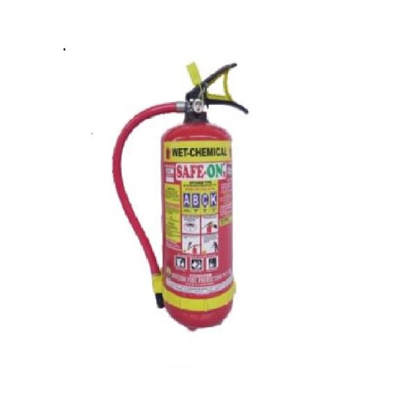 Safe On 6 Ltr K-Type Kitchen Fire Extinguisher