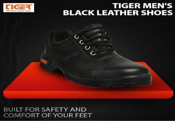 Tiger Men's Low Ankle Lorex Steel Toe Safety Shoes