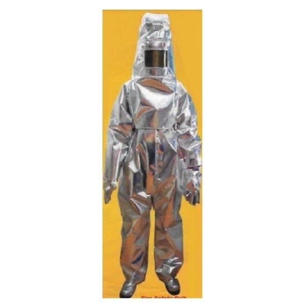 Aluminized 4 Layer Glass SFSP- FPS-1 Fibre Fabric Fire Suit