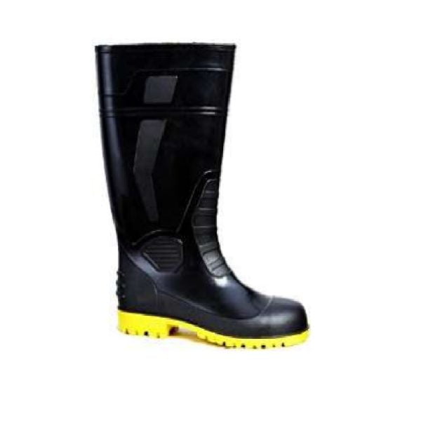Anzensei AZS96 Steel Toe Gumboot 13? Multi colour