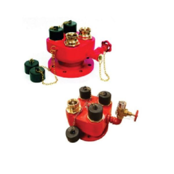 Force F 1011 Four Way Fire Brigade Inlet Connection