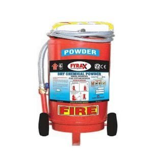 Fyrax-25Kg-Higher-Capacity-Trolly-Mounted-Dry-Chemical-Powder-Type-Fire-Extinguisher