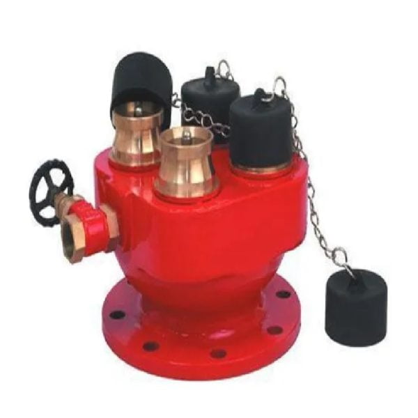 KalpEX Four Way Inlet Breeching Valve