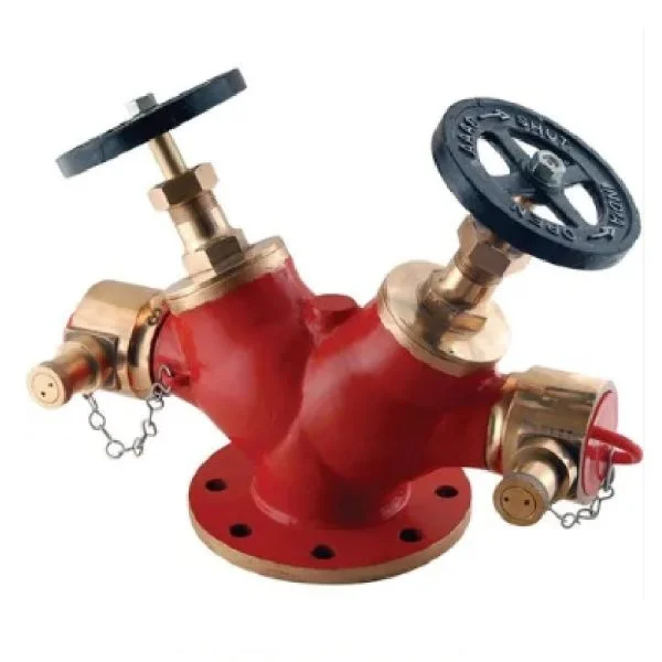 KalpEX Gun Metal Double Outlet Valve