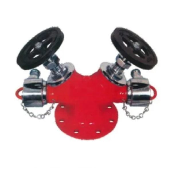 KalpEX Stainless Steel Double Outlet Valve