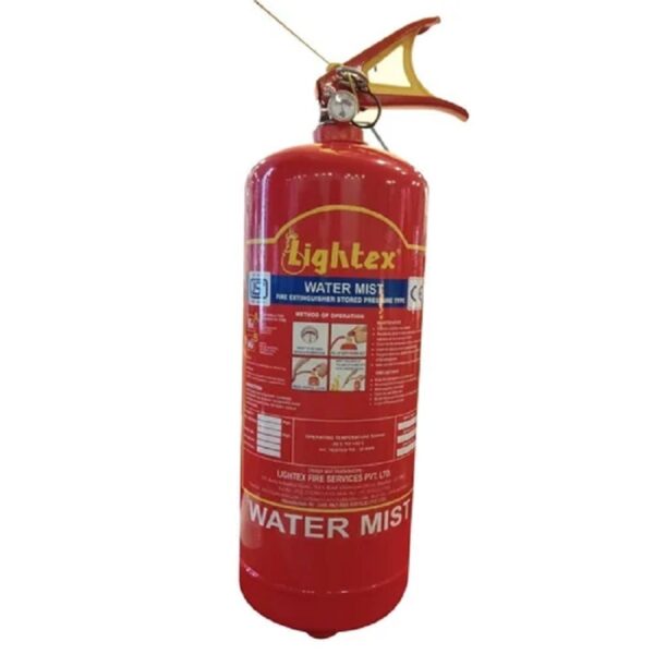 Lightex Water Mist Stored Pressure Fire Extinguishers - 6 Ltr.