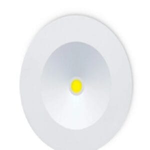 Prolite PEL 5W LED Non Maintained Recessed Down Light Cylinderical PA 90