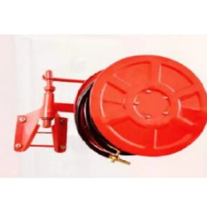 Mfs 25Mm Hose Reel Drum With 30 Mtrs Pipe And S S Nozzle Wall Mount Type