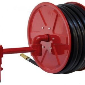 Mfs 25Mm Hose Reel Drum With 60 Mtrs Pipe And S S Nozzle Wall Mount Type