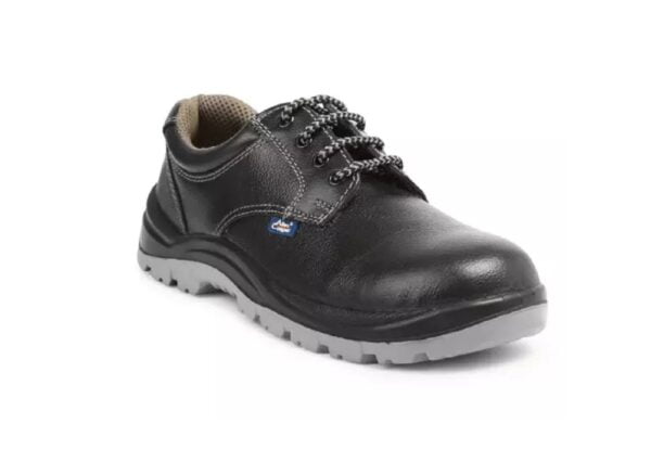 Allen Cooper Antistatic Steel Toe Black Safety Shoes,  AC 1102