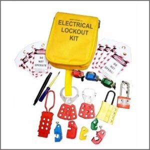 Loto Electrical Lockout Yellow Bag Kit 1