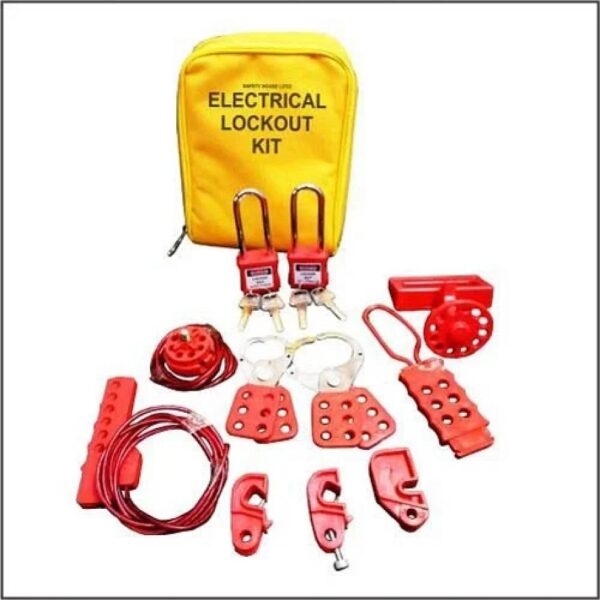 Loto Electrical Lockout Yellow Bag Kit 2