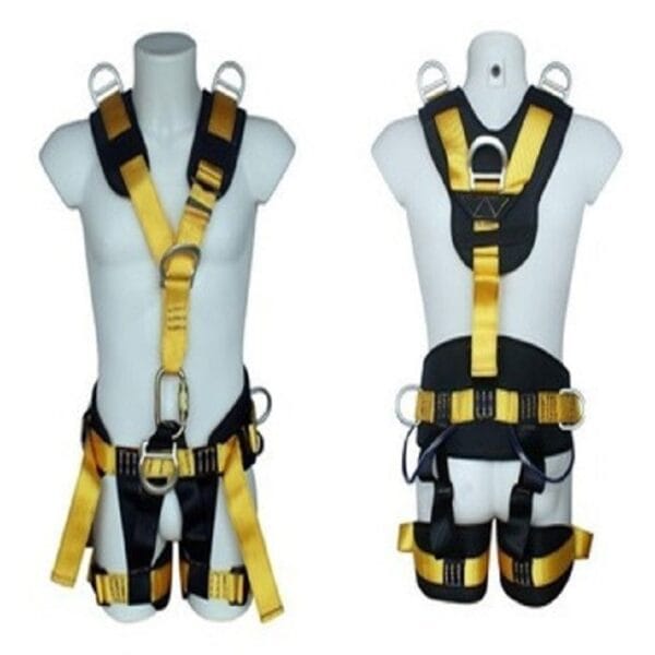 Honeywell EN 2 Point Value Plus Harness With Shock Absorbing Double Lanyard - Harness and Lanyards