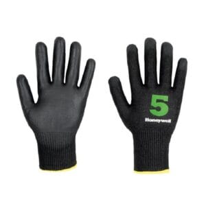 Honeywell PU Coated Cut Level 5 Gloves - Hand Protection (MOQ-6 Pairs)