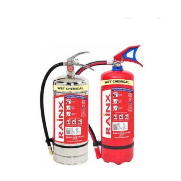 RAINX KITCHEN F TYPE PORTABLE FIRE EXTINGUISHER (STORED PRESSURE)- 4 Ltrs.