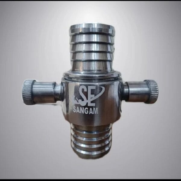 Sangam 63mm Male Female Coupling - Aluminum 1.000Kg (Invesmentcasting) (MOQ - 3Pcs)