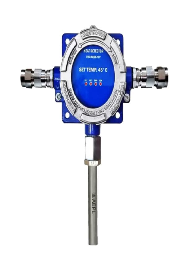Ambetronics Flame Proof Probe type Fixed tempareture Heat Detector