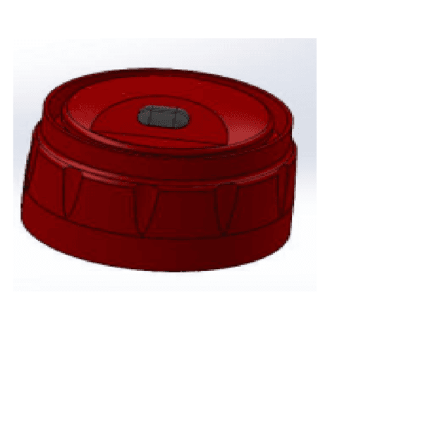 Ravel RE-658SS, Addressable loop powered 2Wire Sounder Strobe, Wall mount