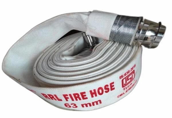 Safenext RRL Hose Pipe 30Mtr. 63mm SS M/F Coupling ISI GI Binding