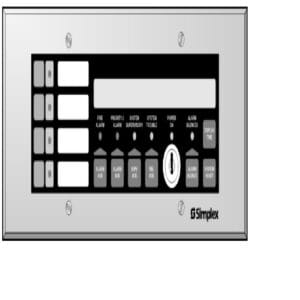Simplex 4603-9101 LCD Annunciator