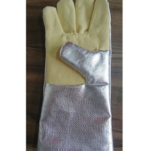 18" Aluminised Kevlar with palm Kevlar  Gloves (pairs)