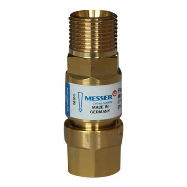 Messer Flash Back Arrestor for Oxygen (Torch End)