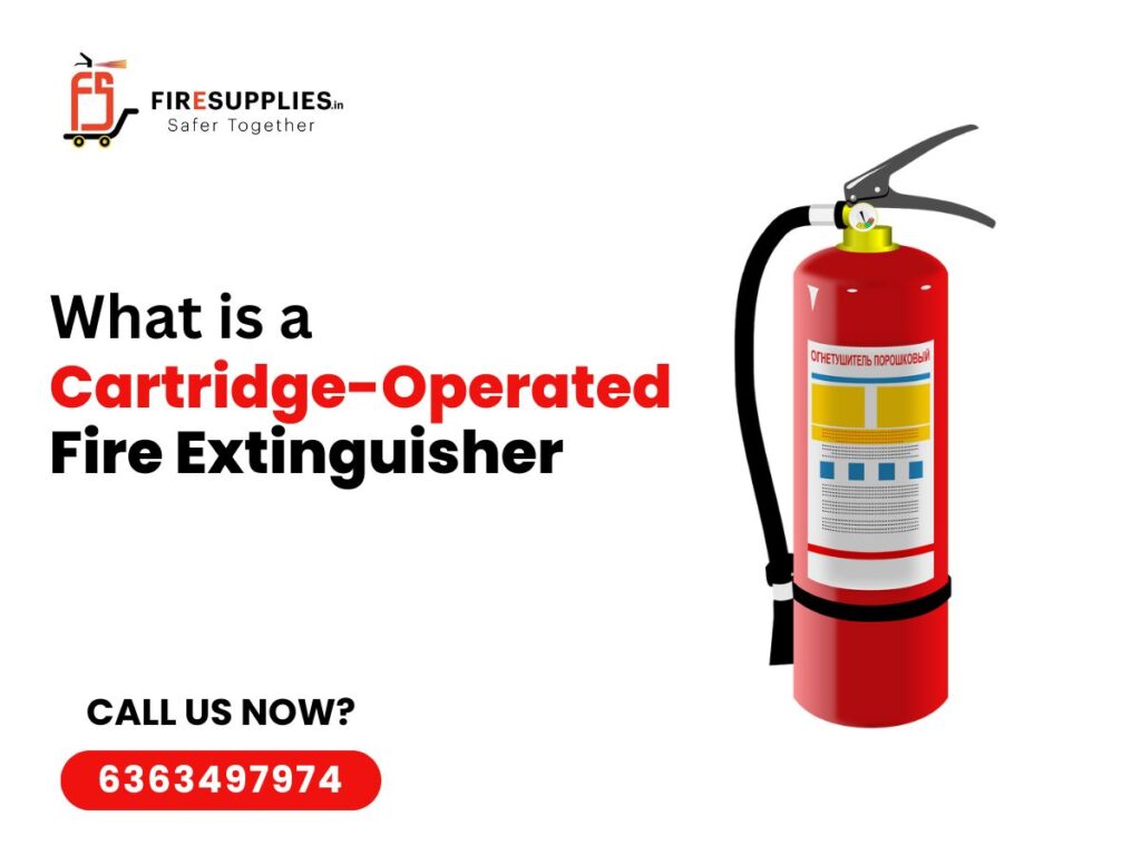 Illustration explaining a cartridge-operated fire extinguisher, highlighting its components and operation mechanism.jpg