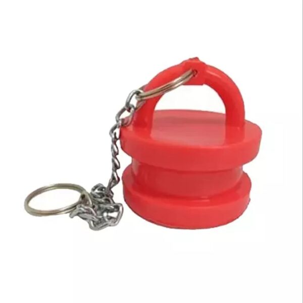 Swastik Fire hydrant blank cap 63mm with chain ABS material (MOQ - 25 Pcs)