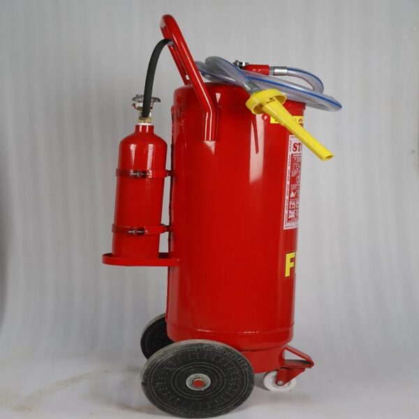Swastik Trolley Type Foam with Co2 Type Fire Extinguishers - 45 ltr