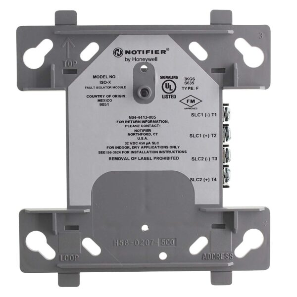 Notifier ISO/X Fault Isolator Module