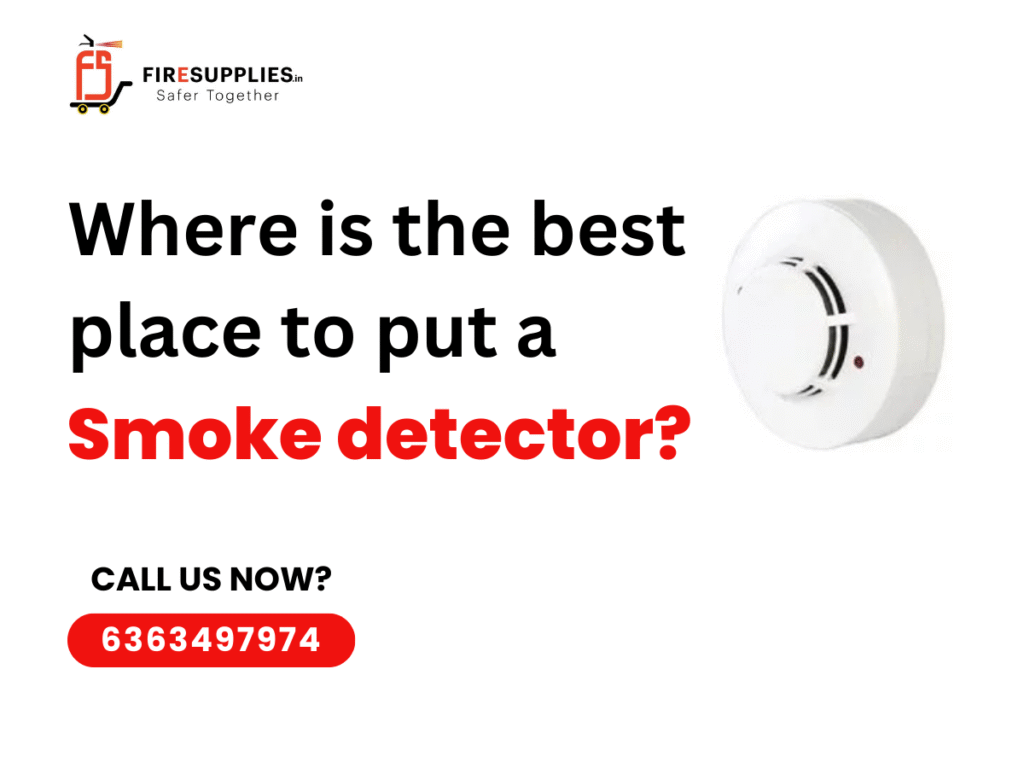 best places to put a smoke detector