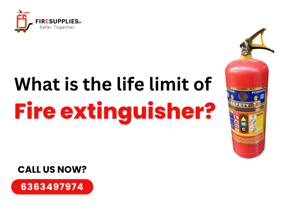 life limit of a fire extinguisher