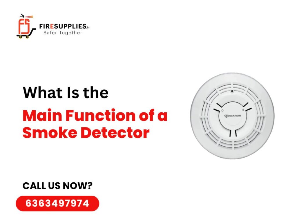 main function of a smoke detector