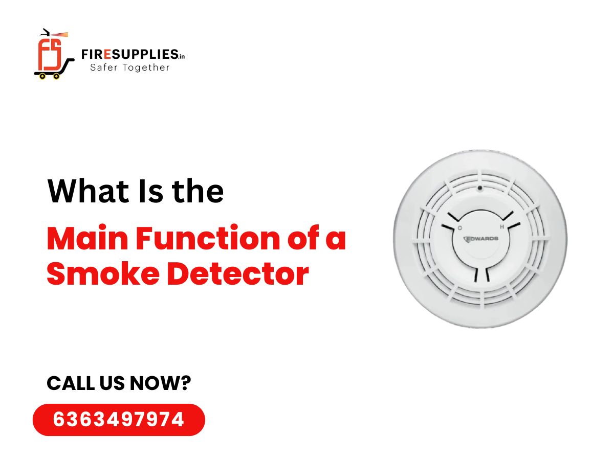 main function of a smoke detector