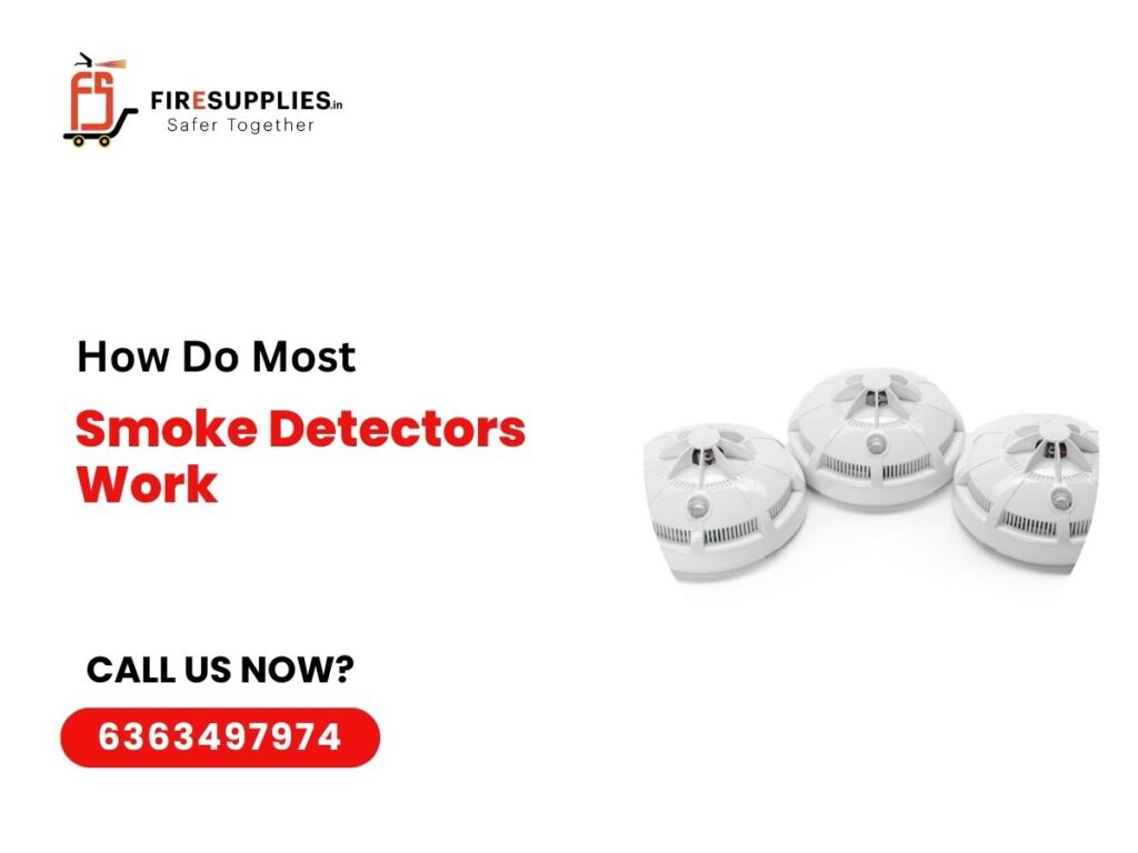 How do most smoke detectors work