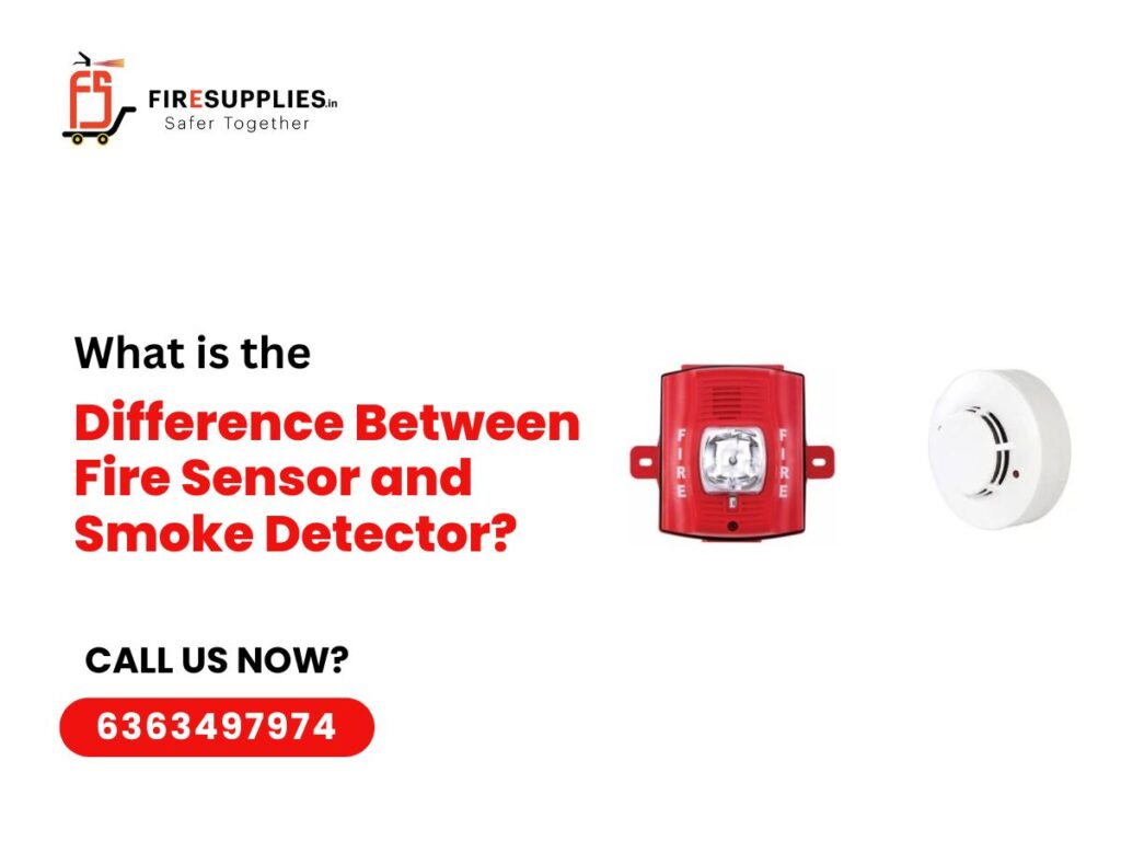 Difference Between Fire Sensor and Smoke Detector