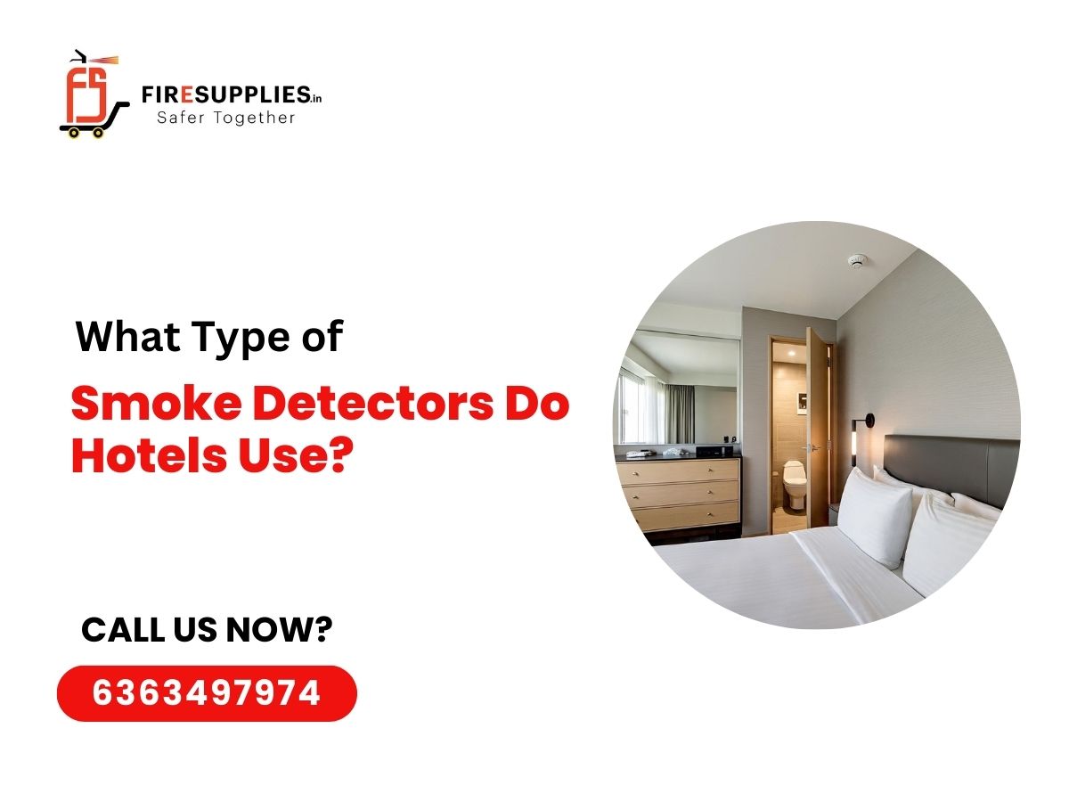 Image of various smoke detectors commonly used in hotels, showcasing their types and features for safety compliance.jpg