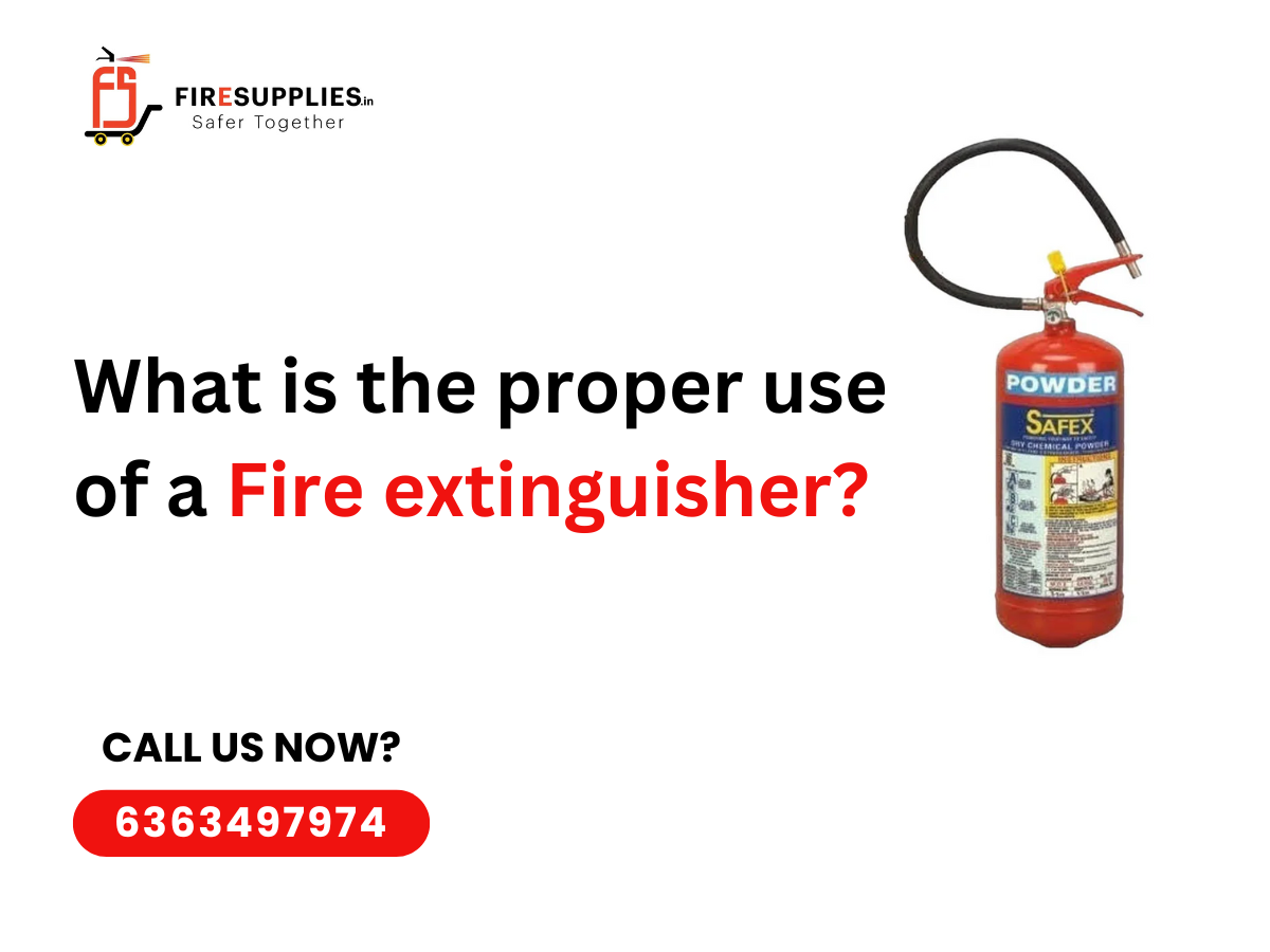 Proper Use of a Fire Extinguisher