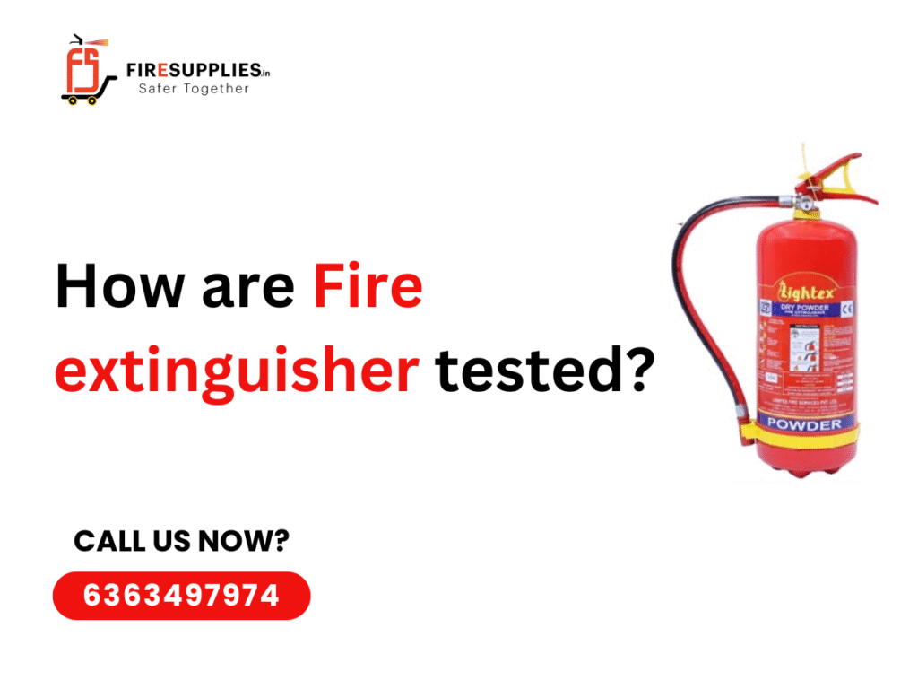 How Are Fire Extinguishers Tested