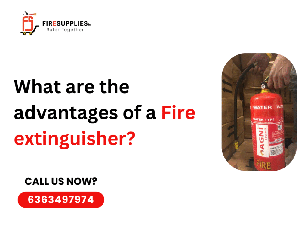 Advantages of a Fire Extinguisher
