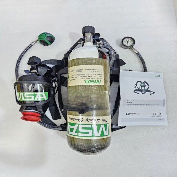 MSA AirGo Compact Self Contained Breathing Apparatus - 200 Bar - 10Kg
