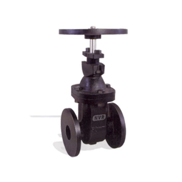 NVR C.I Sluice Valve Non Rising Stem Flanged, Brass Stem, Gun Metal Working Parts 50 - 600 mm
