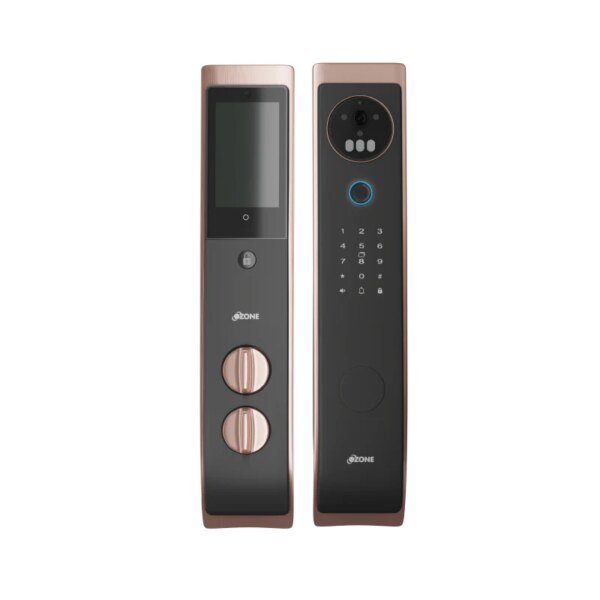 Ozone 3D IRIS Facial and Palm Recognition Smart Door Lock with 6-way access, Door Thickness: 45-120 mm