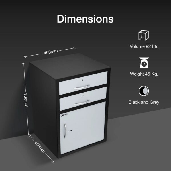 Ozone Convenio Manual DD13 Manual Safe - 92 Litres