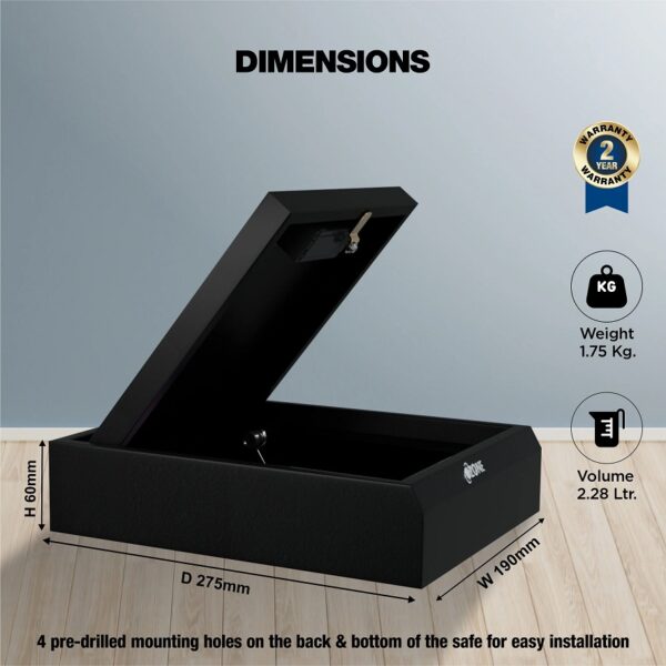 Ozone Ezee, Digital Safe - 2.28 Litres