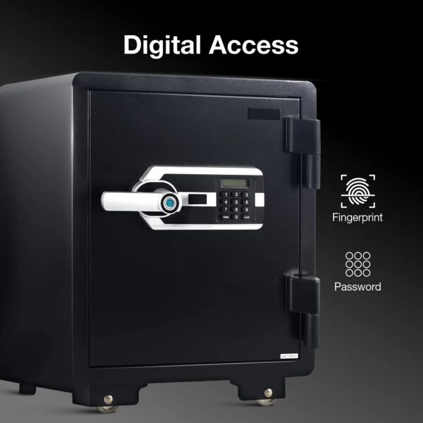 Ozone Fire Warrior-55 Biometric Fire-resistant Safe - 40 Litres
