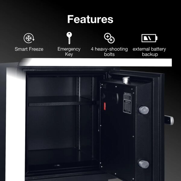 Ozone Fire Warrior-55 Biometric Fire-resistant Safe - 40 Litres