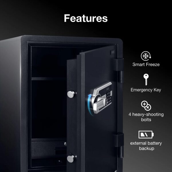 Ozone Fire Warrior-77 Biometric Fire-resistant Safe - 67 Litres